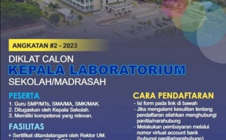 [8 Mei 2023] Diklat Calon Kepala Laboratorium