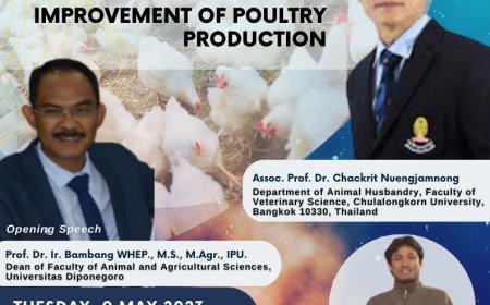 [Guest Lecture | 09 May 2023] Feed Additives for Improvement of Poultry Production