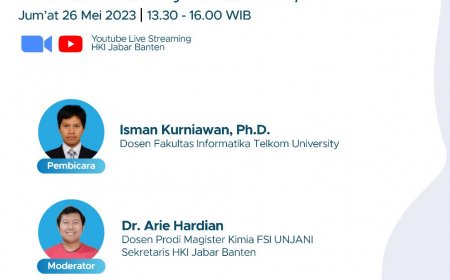 [26 Mei 2023] Seminar HKI | Introduction to Quantitative Structure-Activity Relationship