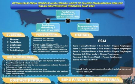 [27 April - 10 Juni 2023] Lomba Karya Tulis Ilmiah dan Lomba Esai Nasional the 9th KIME On Ideas Competition 2023
