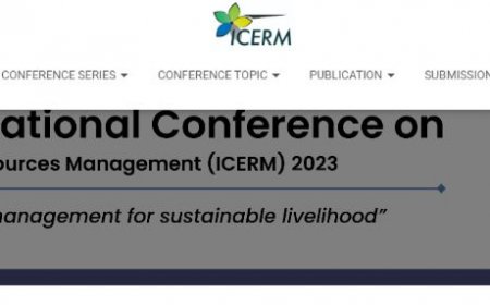 [26 - 27 September 2023] The 5th International Conference on Environmental Resources Management (ICERM) 2023
