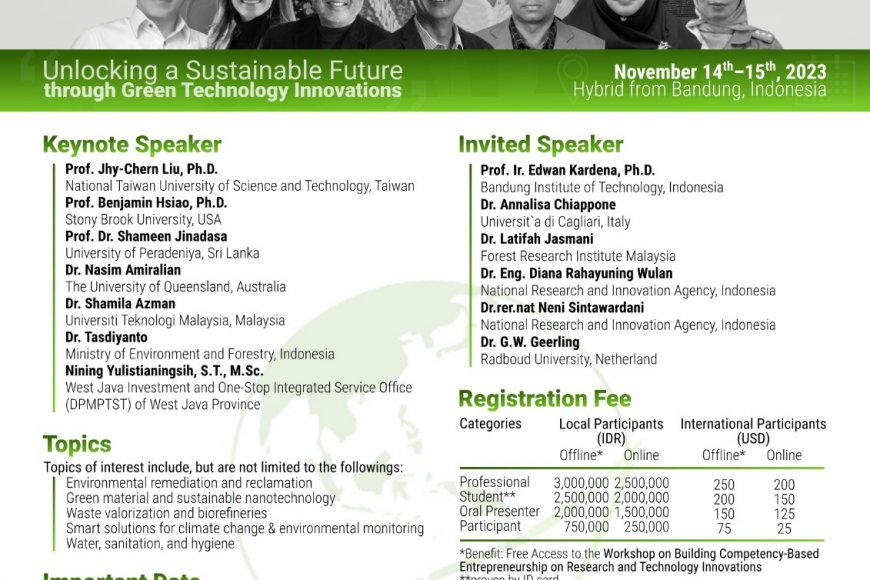 [Conference | 14 - 15 November 2023] The 7th International Symposium on ...