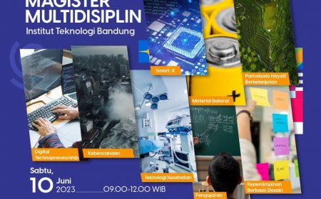 [Kesempatan Emas] Launching Program Magister Multidisiplin ITB 2023