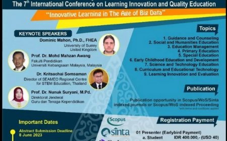 [28 July 2023] The 7th International Conference on Learning Innovation and Quality Education