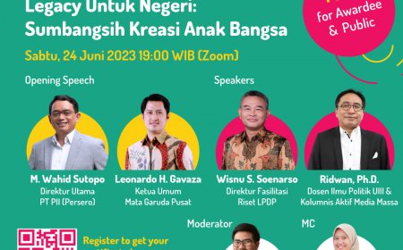 [Seminar | 24 Juni 2023] Webinar Motivasi Riset IIGF Institute x MG Institute