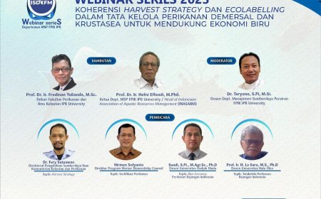 [4 Juli 2023] Koherensi Harvest Strategy dan Ecolabelling dalam Tata Kelola Perikanan Demersal dan Krustasea untuk Mendukung Ekonomi Biru