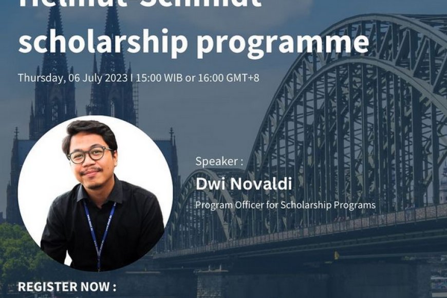 [06 July 2023] Helmut-Schmidt Scholarship Program Info Session - Solusi ...