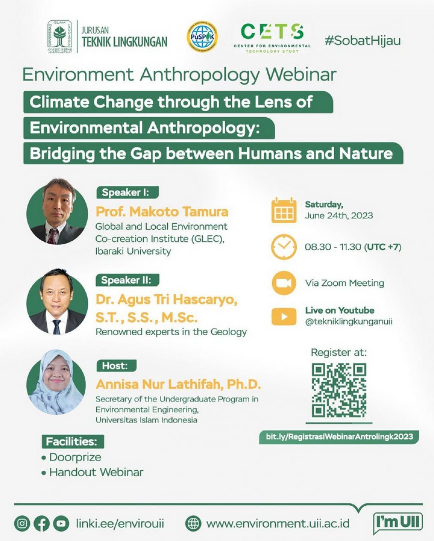 [24 Juni 2023] Climate Change Through the Lens of Environmental Anthropology