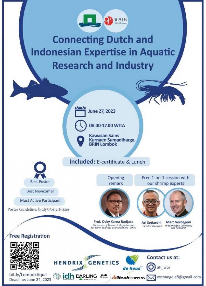 [June 27, 2023] Connecting Dutch and Indonesian Expertise in Aquatic Research and Industry