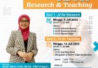 [9 & 16 Juli 2023] Artificial Intelligence (AI) for Research & Teaching