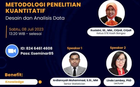 [08 Juli 2023] METODOLOGI PENELITIAN KUANTITATIF:DESAIN DAN ANALISIS DATA