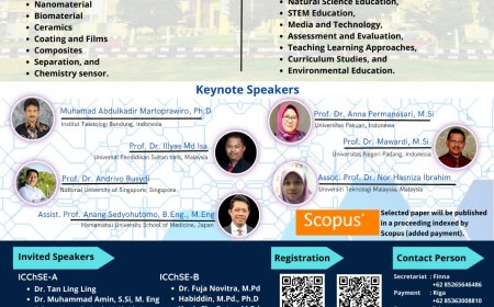 [Conference | 13 - 14 Oktober 2023] The 3rd International Conference on Chemistry and Science Education (ICChSE) 2023