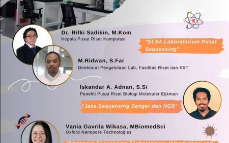 [ 14 Juli 2023 ] Layanan Sekuensing Laboratorium Pusat Sekuensing BRIN
