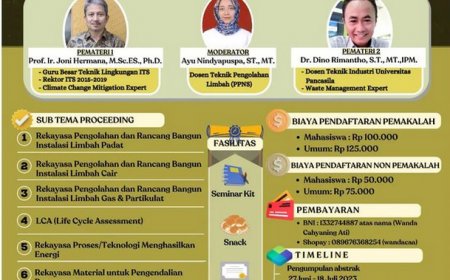 [26 Agustus 2023] 6th CONFERENCE AND PROCEEDING ON WASTE TREATMENT TECHNOLOGY 2023