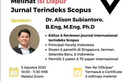 [ 5 Agustus 2023 ] Melihat Isi Dapur Jurnal Terindeks Scopus