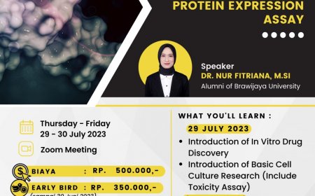 [29-30 Juli 2023] CELL CULTURE FOR DRUGS DISCOVERY RESEARCH