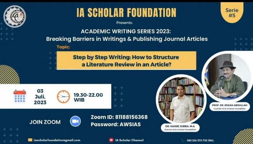 [3 Juli 2023] Academic Writing Series 2023