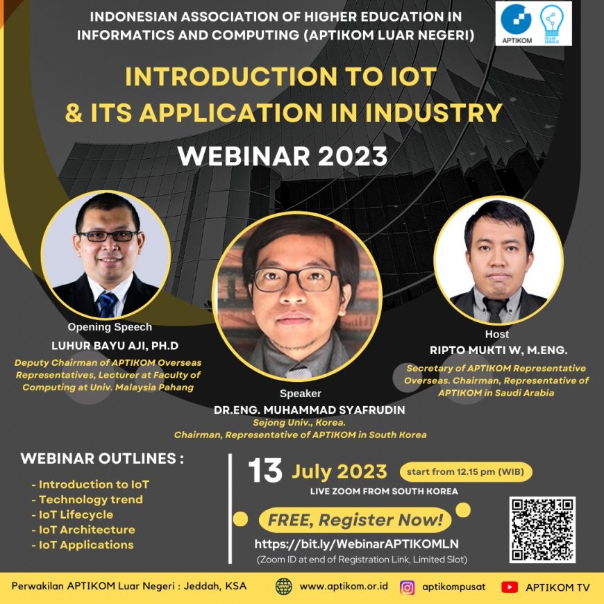 [ 13 Jul 2023 ] INTRODUCTION TO IOT & ITS APPLICATION IN INDUSTRY