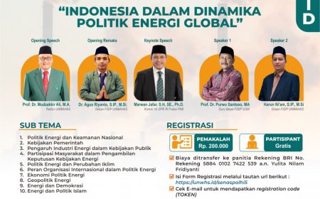 [Seminar | 10 Agustus 2023] Call for Paper - Seminar Nasional Politik dan Hubungan Internasional (SENASPOLHI) ke-5 Universitas Wahid Hasyim