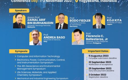 [Conference | 1 - 2 November 2023] The 9th International Conference on Science and Technology (ICST 2023) | Universitas Gadjah Mada