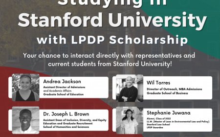 [Seminar | 15 Agustus 2023] Studying in Stanford University with LPDP Scholarship