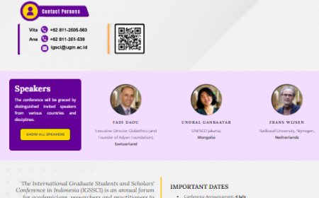 [Conference | 7 - 8 NOvember 2023] The 12th International Graduate Students and Scholars’ Conference in Indonesia (IGSSCI)