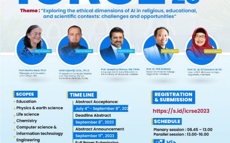 [November 15th, 2023] the 3rd International Conference on Religion, Science and Education (ICRSE)