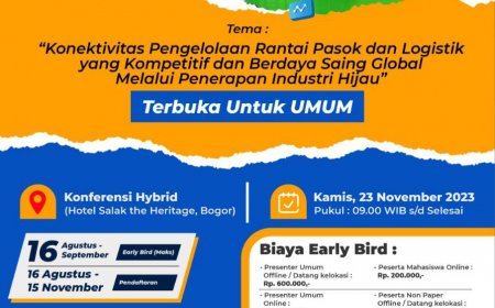 [23 November 2023] Seminar Nasional Manajemen Industri dan Rantai Pasok (SNMIP) 2023