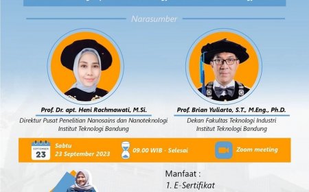 [23 September 2023] Webinar Nasional Nanoteknologi 2023
