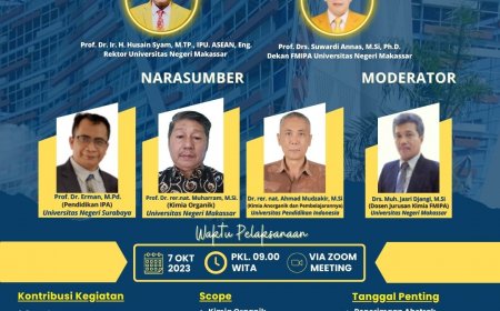 [7 Oktober 2023] Seminar Nasional Kimia dan Pembelajaran di Era Society 5.0
