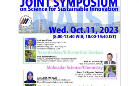 [Symposium | 11 Oktober 2023] UGM-NAIST Joint-Symposium on Science for Sustainable Innovation