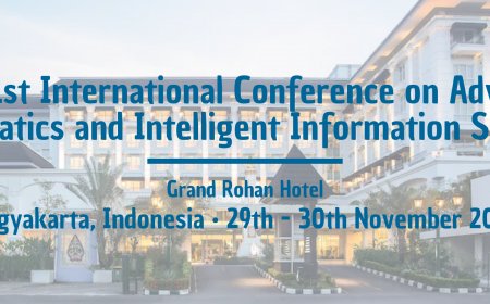 [Conference | 29 - 30 November 2023] The 1st International Conference on Advanced Informatics and Intelligent Information Systems (ICAI3S 2023)
