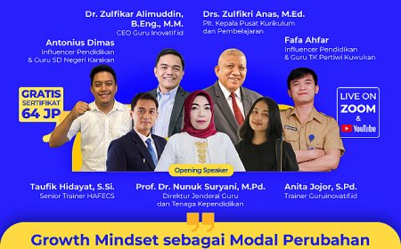 [2 Desember] 2023] Workshop & Webinar Nasional: Masa Depan Pendidikan Indonesia dalam Era Society 5.0 (96 JP)