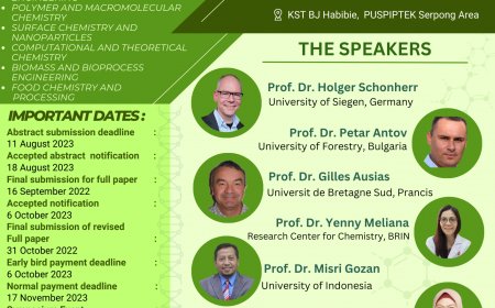[6-8th December 2023] 9th International Symposium on Applied Chemistry (ISAC) in conjunction with the 5th International Conference on Chemical and Material Engineering (ICCME) 2023