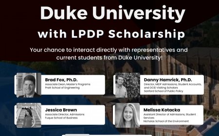 [Seminar | 5 Desember 2023] Studying in Duke University with LPDP Scholarship