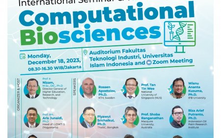[18 December 2023] International Seminar & Workshop on Computational Biosciences 2023