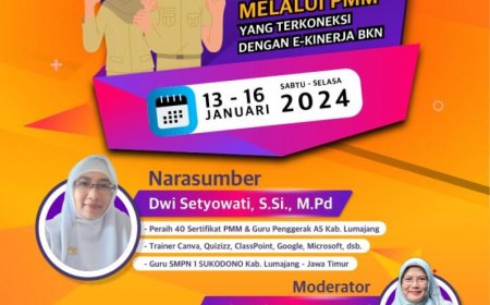 [13-16 Januari 2024] Pengelolaan Kinerja melalui PMM yang Terkoneksi dengan E-Kinerja BKN