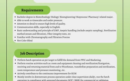 [Februari 2024] Job vacancy: Kalbio Global Medika (Kalbe Group)