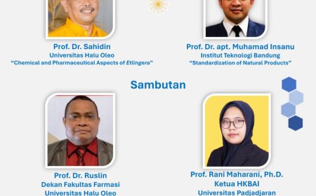 [Webinar | 19 Februari 2024] Webinar Himpunan Kimia Bahan Alam Indonesia (HKBAI) Cabang Sulawesi Tenggara