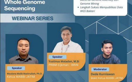 [2 Maret 2024] Mengungkap Gen Bakteri Menggunakan Whole Genome Sequencing