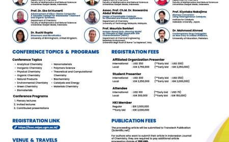 [Conference | 24 - 25 Juli 2024] The 6th International Conference on Chemical Science