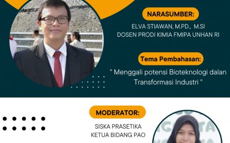 [27 Feb 2024] Kuliah Pakar HIMA IPA UMC Potensi Bioteknologi Dalam Transformasi Industri