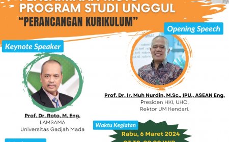 [6 Maret 2024] PENJAMINAN MUTU PROGRAM STUDI UNGGUL "PERANCANGAN KURIKULUM"