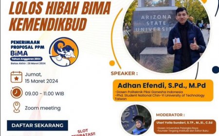 [15 Maret 2024] Strategi Lolos Hibah Bima Kemendikbudristek 2024