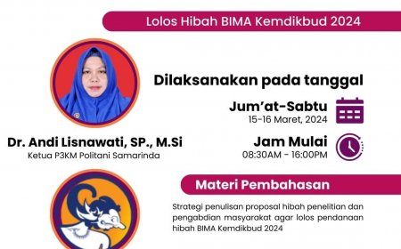 [15-16 Maret 2024] Bimtek Strategi Lolos Hibah BIMA Kemdikbud 2024