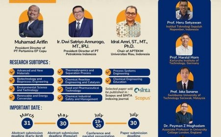 [Conference | 19 - 20 Juli 2024] The 1st Brawijaya International Conference on Chemical Engineering (Bromine) 2024