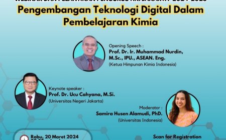 [20 Maret 2024] Pengembangan Teknologi Digital dalam Pembelajaran Kimia