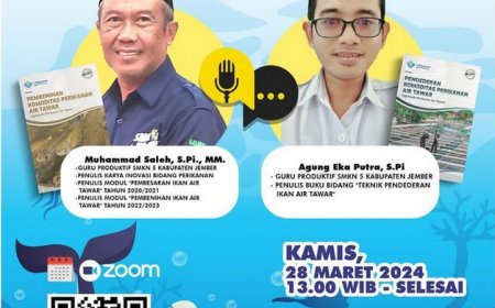 [28 Maret 2024] Strategi Inovatif Memaksimalkan Produksi dan Kualitas Perikanan Air Tawar