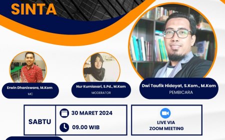 [30 Maret 2024] Webinar AI : Senjata Rahasia Menuju Publikasi Jurnal Ilmiah di Sinta 
