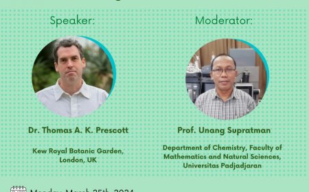 [Webinar | 25 Maret 2024] Lecture in Natural Product Chemistry: A Botanical Fungicide for Indonesian Farmers